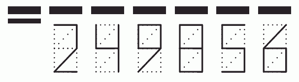 Пример заполнения индекса 249856