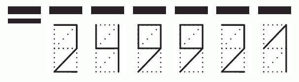 Пример заполнения индекса 249921