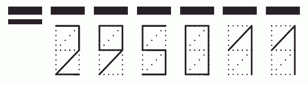 Пример заполнения индекса 295011