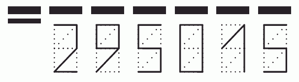 Пример заполнения индекса 295015