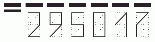 Пример заполнения индекса 295017