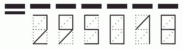 Пример заполнения индекса 295018