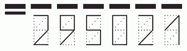 Пример заполнения индекса 295021