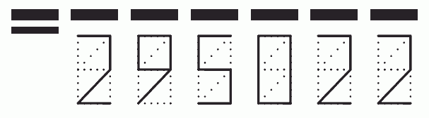 Пример заполнения индекса 295022