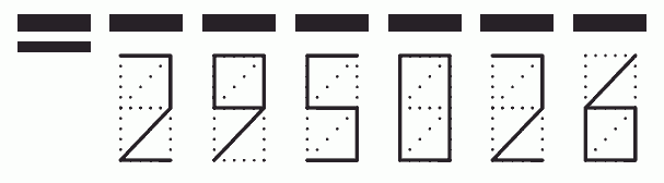 Пример заполнения индекса 295026