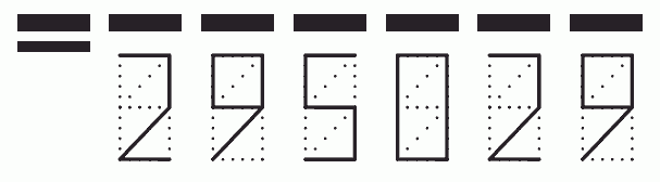 Пример заполнения индекса 295029