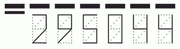 Пример заполнения индекса 295044