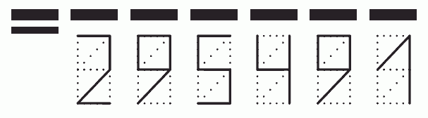 Пример заполнения индекса 295491