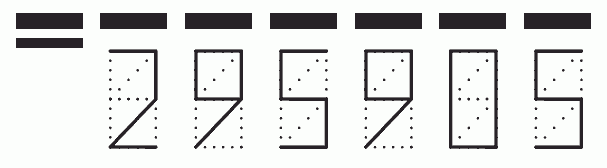 Пример заполнения индекса 295905