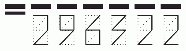 Пример заполнения индекса 296322