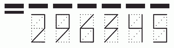 Пример заполнения индекса 296345