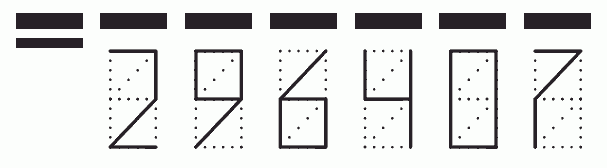 Пример заполнения индекса 296407