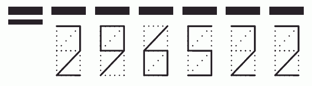 Пример заполнения индекса 296522