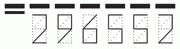 Пример заполнения индекса 296552