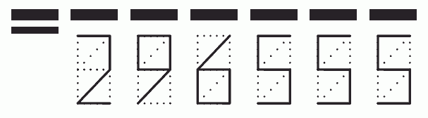 Пример заполнения индекса 296555