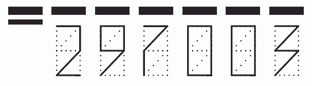 Пример заполнения индекса 297003