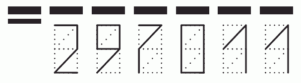 Пример заполнения индекса 297011