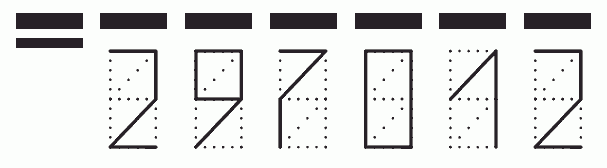 Пример заполнения индекса 297012