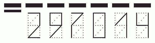 Пример заполнения индекса 297014