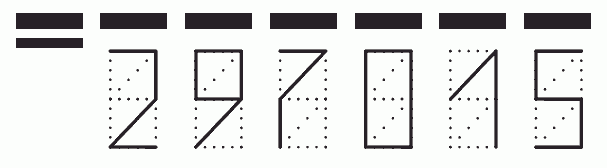 Пример заполнения индекса 297015