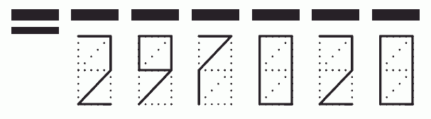 Пример заполнения индекса 297020