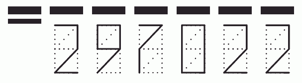 Пример заполнения индекса 297022