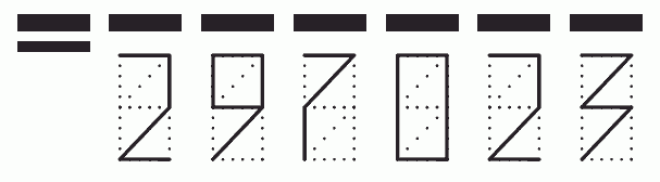 Пример заполнения индекса 297023