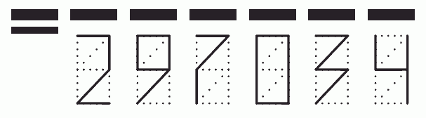 Пример заполнения индекса 297034