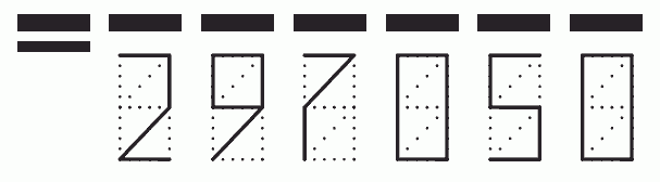 Пример заполнения индекса 297050