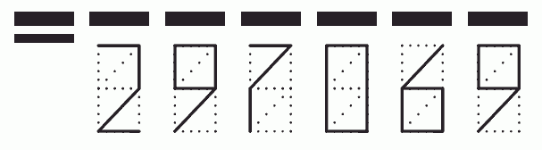 Пример заполнения индекса 297069