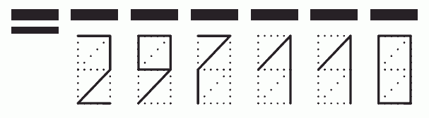 Пример заполнения индекса 297110