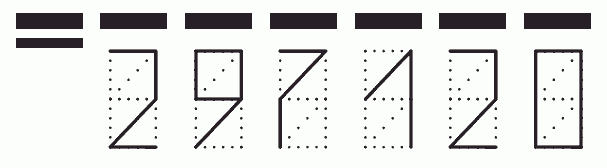 Пример заполнения индекса 297120