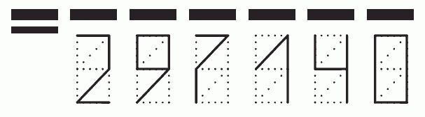 Пример заполнения индекса 297140