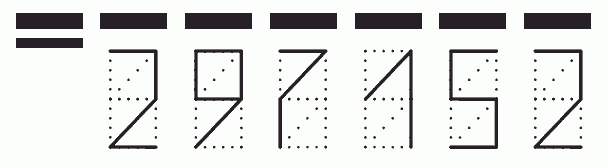 Пример заполнения индекса 297152