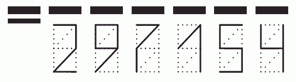 Пример заполнения индекса 297154