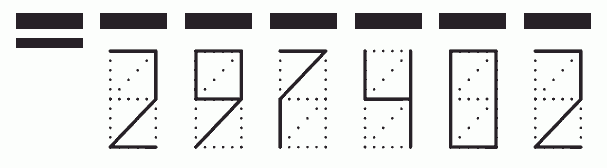 Пример заполнения индекса 297402