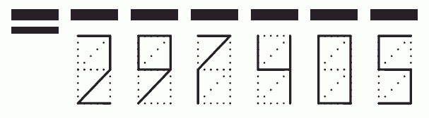 Пример заполнения индекса 297405