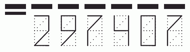 Пример заполнения индекса 297407