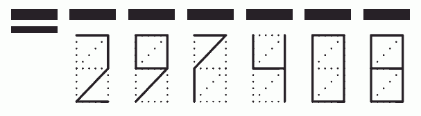 Пример заполнения индекса 297408