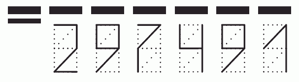 Пример заполнения индекса 297491