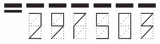 Пример заполнения индекса 297503