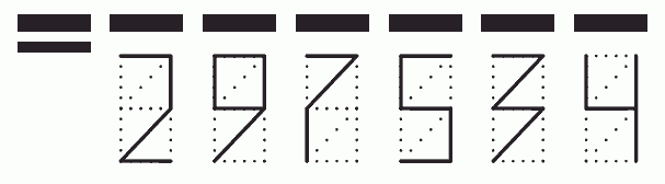 Пример заполнения индекса 297534