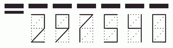 Пример заполнения индекса 297540