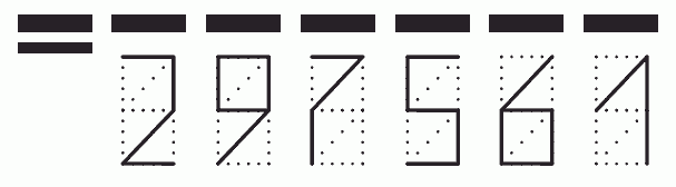 Пример заполнения индекса 297561