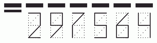 Пример заполнения индекса 297564