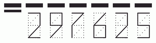 Пример заполнения индекса 297625