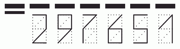 Пример заполнения индекса 297651