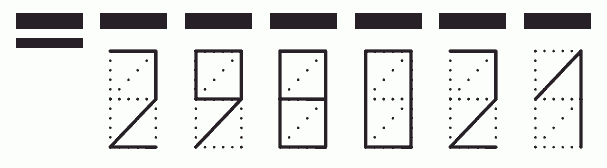 Пример заполнения индекса 298021