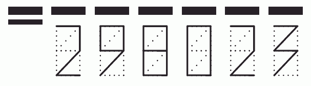 Пример заполнения индекса 298023