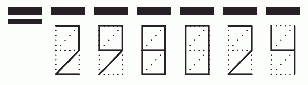 Пример заполнения индекса 298024